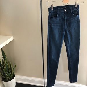 Mid-Rise J Brand Skinny Jeans